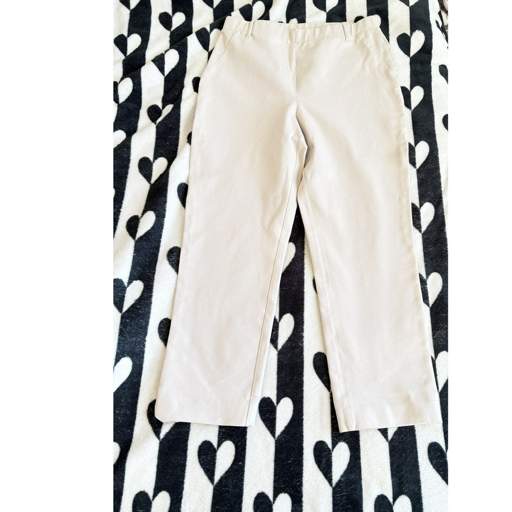 Quince Ultra-Stretch Ponte Straight Leg Pants Size Large